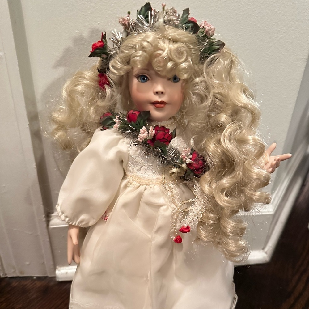 Vintage Angel of Love Porcelain Doll